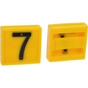 Farma Număr marcare 306007FA nr. 7 galben 45x45mm