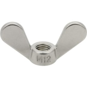 Kramp Piuliță fluture 31512RVSDINP010 DIN 315 Oțel inoxidabil A2 M12