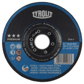Tyrolit Disc de șlefuire Premium 34046131 125x7 125 mm