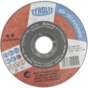Tyrolit Disc de tăiere 34332833 A46R-BFS Plat 115x1