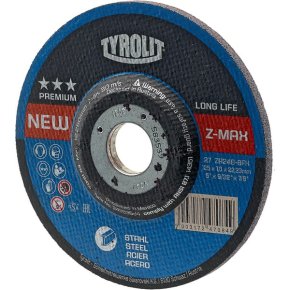 Tyrolit Disc de șlefuire 34353684 ZA24S-BFX 125x7x22