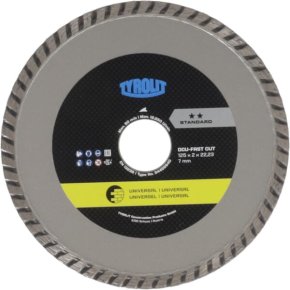 Tyrolit Disc de tăiere 34499940 DCUS1 standard 125mm