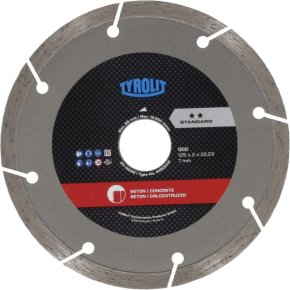Tyrolit Disc de tăiere 34500110 DCCS1 pentru beton 125mm