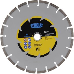 Tyrolit Disc de tăiere 34501450 DCUB1 300x25.4mm pentru materiale de construcții universale