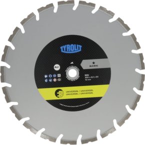 Tyrolit Disc de tăiere 34501461 DCUB1 Tăiere uscată 350x20mm