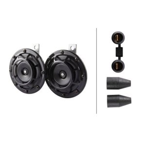Set de hupă 3AG003399101 cu sunet puternic 24 V 110 dB(A) Hella