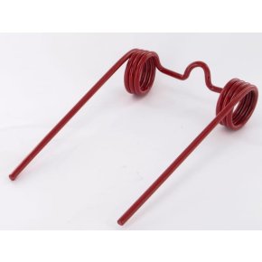 Kramp Dinte greblă pick-up 4F60546N potrivit pentru Case Cu spiră Roșu 190 mm