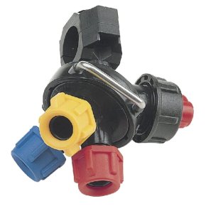 Suport duză 4012055 4012 3 căi 3/8" tip clemă Arag