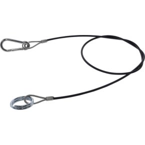 AL-KO Cablu de siguranță Carabină Ochet Învelit cu plastic 1