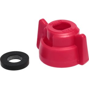Arag Capac duză baionetă 40290203P025 SW10 roșu cu garnitură, 25 buc.