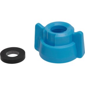 Arag Capac duză baionetă 40290404P025 diametru 12,6 albastru cu garnitură