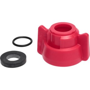 Arag Capac duză baionetă 40291503P025 diametru 11,9 Roșu cu garnitură 25 buc