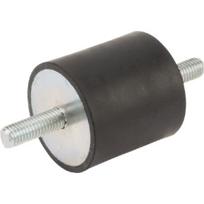 Kramp Amortizor de cauciuc 4040A68 tip A M8 40x40 mm