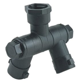 Suport duză pivotant dublu 404182 3/8" mamă Arag