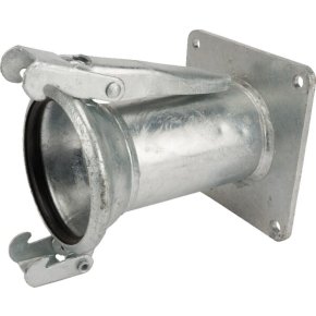 Cuplă 4222300Z tip italian D cu flanșă pătrată și 4 șuruburi mamă 4" Kramp