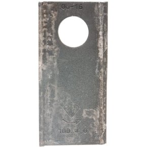 Kramp Lamă cositoare 434977KR stânga 100x48x4mm orificiu 21mm