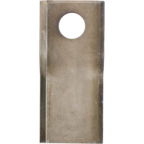 Kramp Lamă cositoare 434986KR dreapta potrivită pentru Pöttinger 108x47x4mm orificiu 19mm