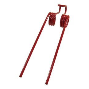 Kramp Dinte Greblă Rotativă 436120N Pöttinger Cu Spiră 291x64x5mm Orificiu 30mm Roșu