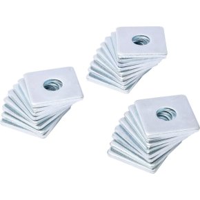 Kramp Șaibă plată pătrată 43616 DIN 436 cu orificiu rotund M16