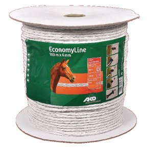 AKO Cablu gard 441545 alb 6mm 500m