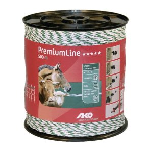 AKO Cablu gard 441551 Alb Verde 500m 3mm
