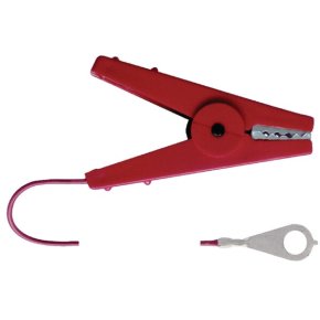 AKO Clește cu cablu gard electric 44605011 roșu M8