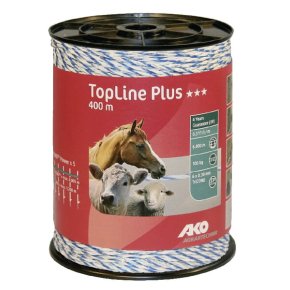 AKO Cablu gard 4491559 Alb Albastru 400m