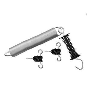 AKO Set poartă gard 44945011 negru complet