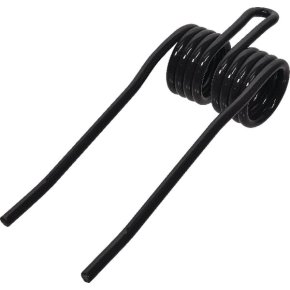 Kramp Dinte greblă pick-up 458053N pentru Schuitemaker Cu spiră Negru 196 mm