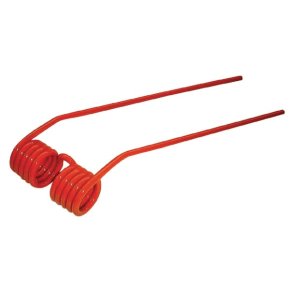 Kramp Dinte greblă rotativă 461111KR TH 2 / 20 / 40 Stânga Cu spiră Roșu 390 mm