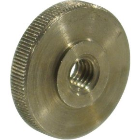 Kramp Piuliță 4676B M6 cu striații neagră