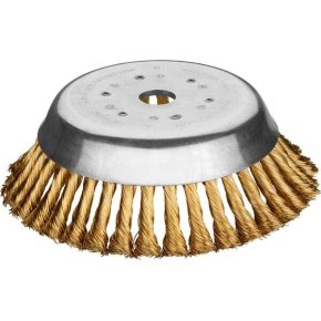 Perie de buruieni 4765M101WB Premium Brass Pro 36 noduri 180 x 25.4mm Lessmann