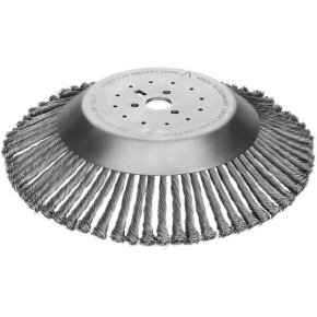 Perie pentru buruieni 350 x 64 x 0.8mm compatibilă cu AS 30 WeedHex 64 noduri 4793M201WB Lessmann