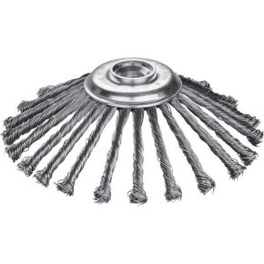 Perie de buruieni 175 x 0,50 x 25,4 mm Premium 22 noduri 47A25101WB Lessmann