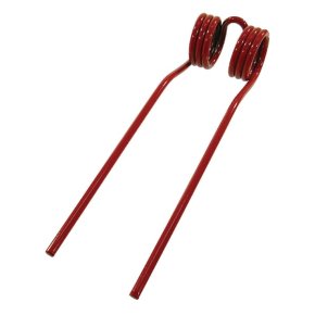 Kramp Dinte greblă rotativă 488072KR Fella Cu spiră Roșu 386x95mm