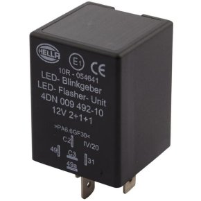 Releu semnalizare 4DN009492101 LED 5 pini 12V Hella