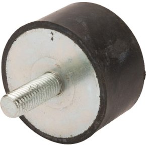 Kramp Amortizor de vibrații 5028D55 Tip D Filet exterior M10 BSP 50x28 mm