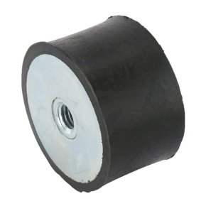 Kramp Amortizor de vibrații 1010C55 Tip C Duritate 55°Sh Filet M4 Diametru 10mm Înălțime 10mm