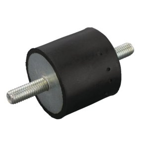 Kramp Amortizor de cauciuc 5045A55L tip A filet M10 50x45mm