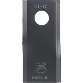 Kramp Lamă cositoare 56151310KR Formă 6R Dreapta 95x45x3,5mm orificiu 16,25mm