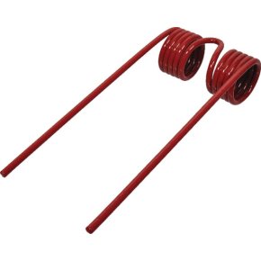 Kramp Dinte greblă pick-up 585136M1N 585.136M1 Cu spiră Roșu 200mm