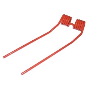 Kramp Dinte Greblă Rotativă 600038KR Niemeyer Stânga Cu Spiră Roșu