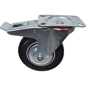 gopart Rolă pivotantă 600160GP diametru 160x40mm cu frână suport 134x105mm sarcină 140kg