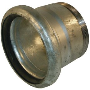 Cuplă 4246003 Bauer Robustă 4 inch cu capăt filetat 3 inch Kramp