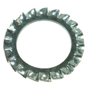 Kramp Şaibă rotundă elastică crestată 6798A10 DIN6798 oțel zincat M10x18x0