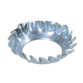 Kramp Șaibă crestată de blocare 6798V10 DIN 6798 oțel zincat M10x19x0