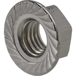 Kramp Piuliță cu flanșă M10 SS A2 692310RVS