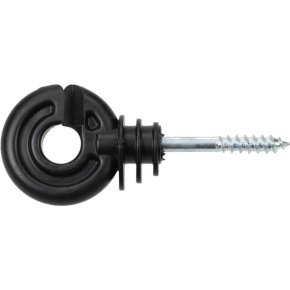 Farma Izolator inelar 705002FA negru cu șurub 40mm x diametru 5