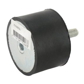 Kramp Amortizor de cauciuc 7550B55L tip B M12 75x50mm Duritate 55°Sh