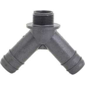 Racord Y 8031003 45° Filet 1 Inch / 2x Furtun 30 mm GEOline